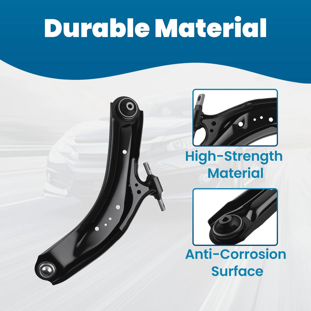 Front Lower Suspension Control Arms Ball Joint Pair for Nissan Rogue Sport (2014–2020)