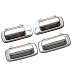 Chrome Door Handle Set for Toyota Land Cruiser (1990–1998)
