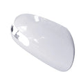 White Left & Right Side Door Mirror Cover Caps for Kia Forte (2009-2012)