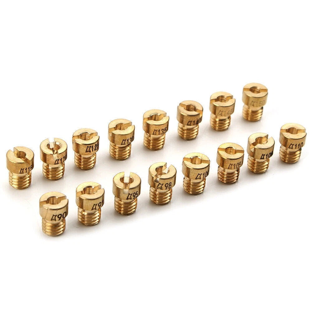 16PCS Carburetor Main Jet Kit for PWK OKO CVK (90-150)