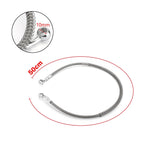 Brake Oil Hose Line with Banjo Fitting for Motorcycle (50cm/19")