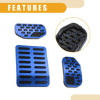 Set of 2 Brake Gas Accelerator Pedal Pads for Ford F-150 (2021–2023)