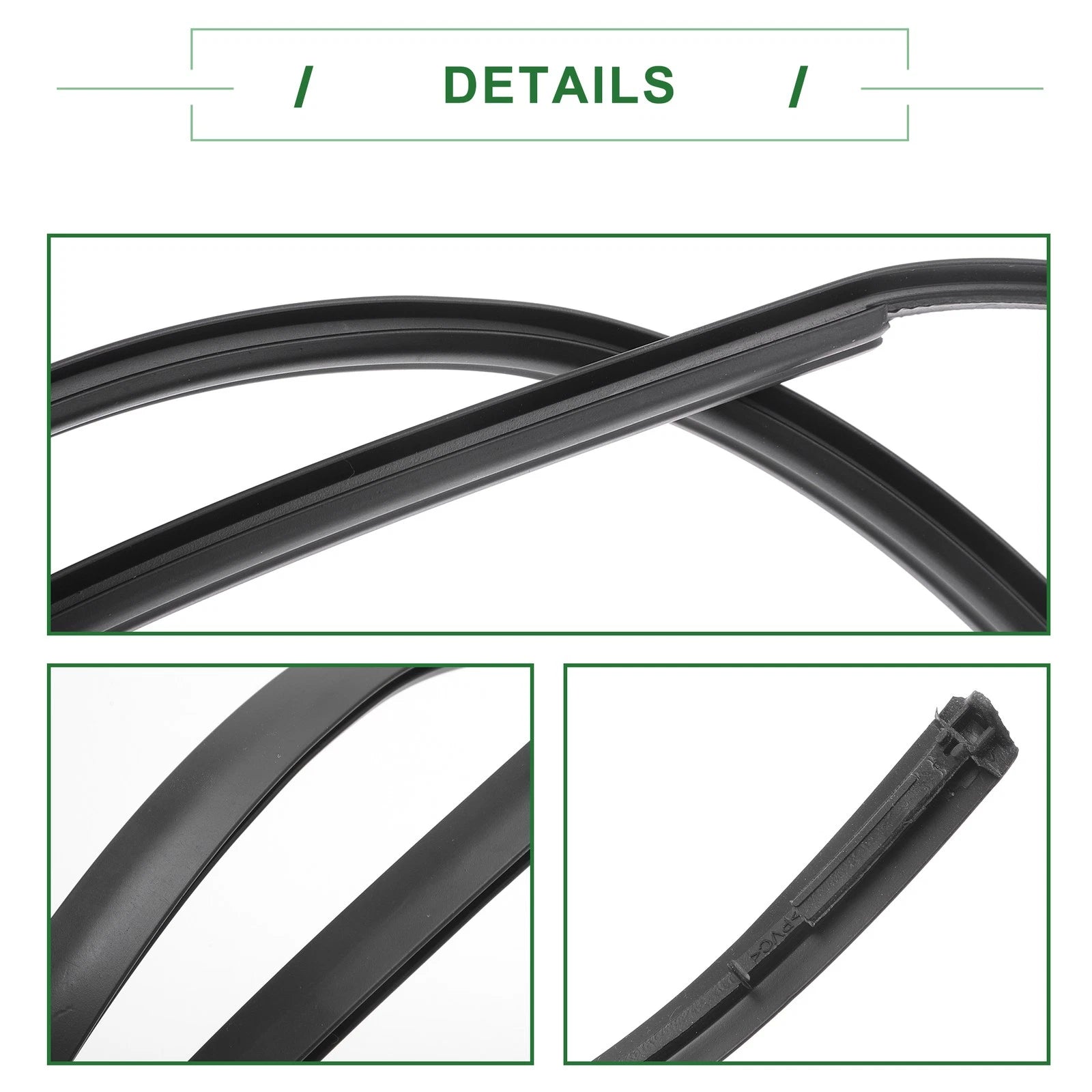 Right Roof Sealing Strip Sunroof Trim No.7555152130 for Toyota Yaris (2006–2011)