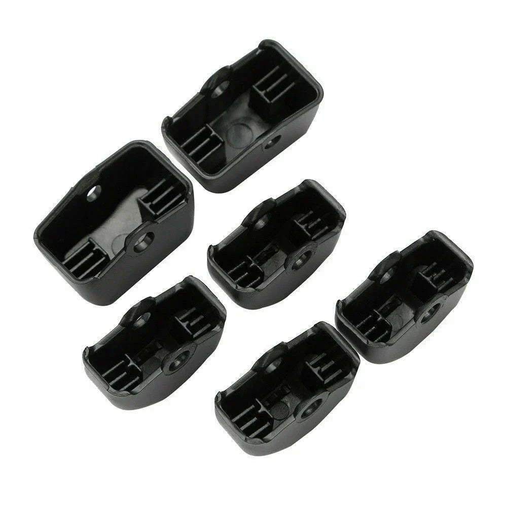 Black Hand Control Switch Button Covers for Harley Softail & Sportster