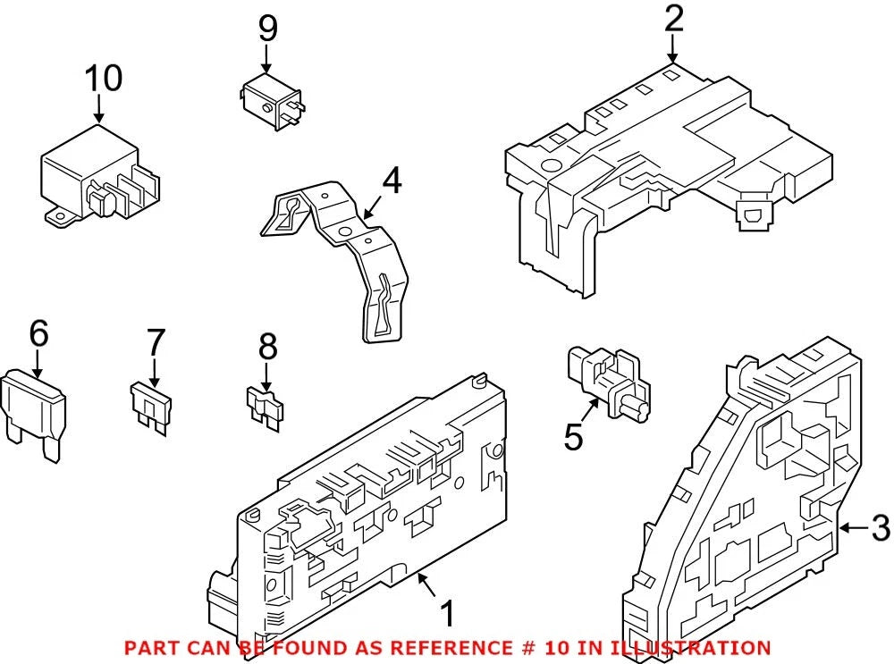 Multi Purpose Relay 150 Amp for BMW E82 E90 E91 F01 F02 F10 F12