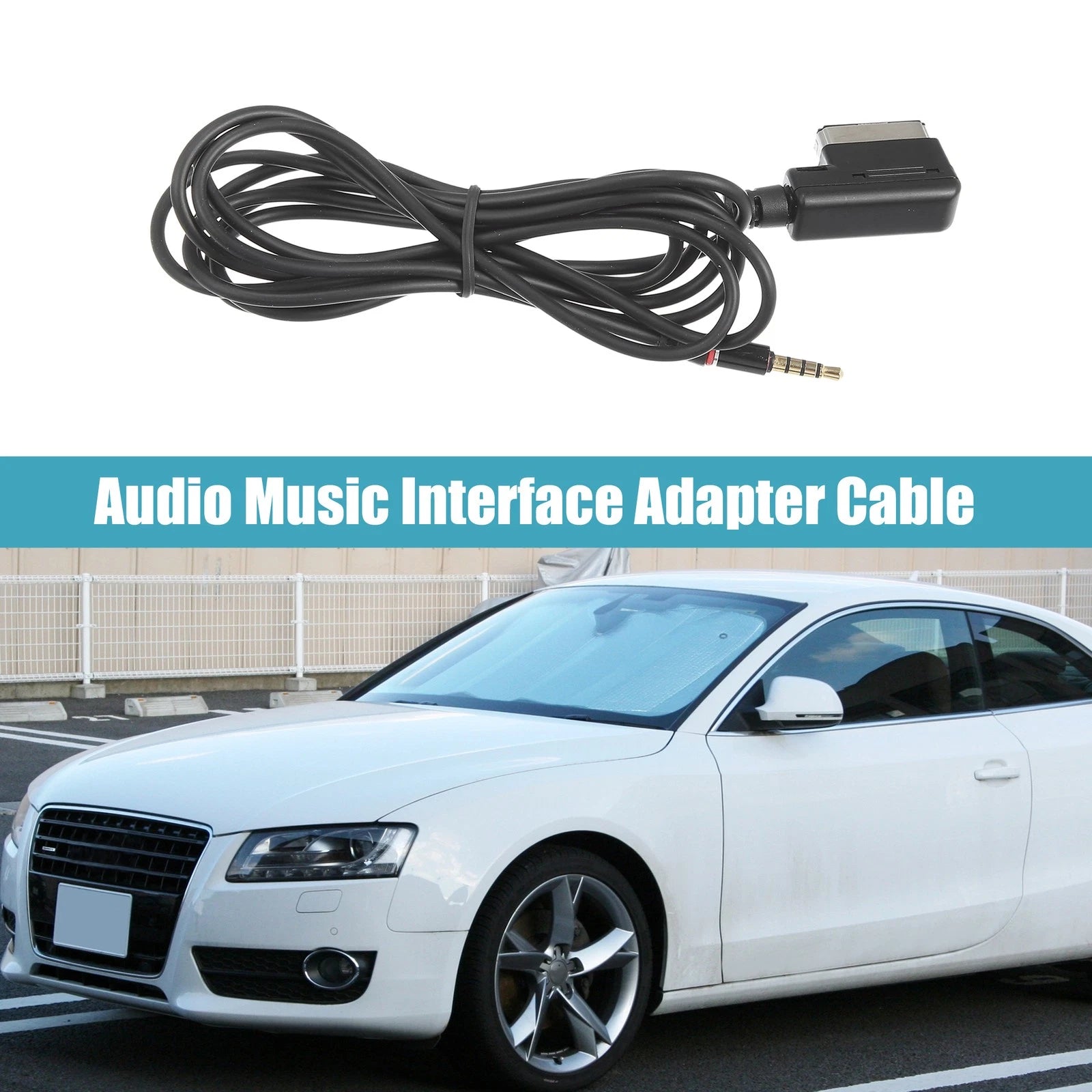 AMI MDI to Stereo 3.5mm Aux Adapter Cable for Mercedes Benz (2010–2020)