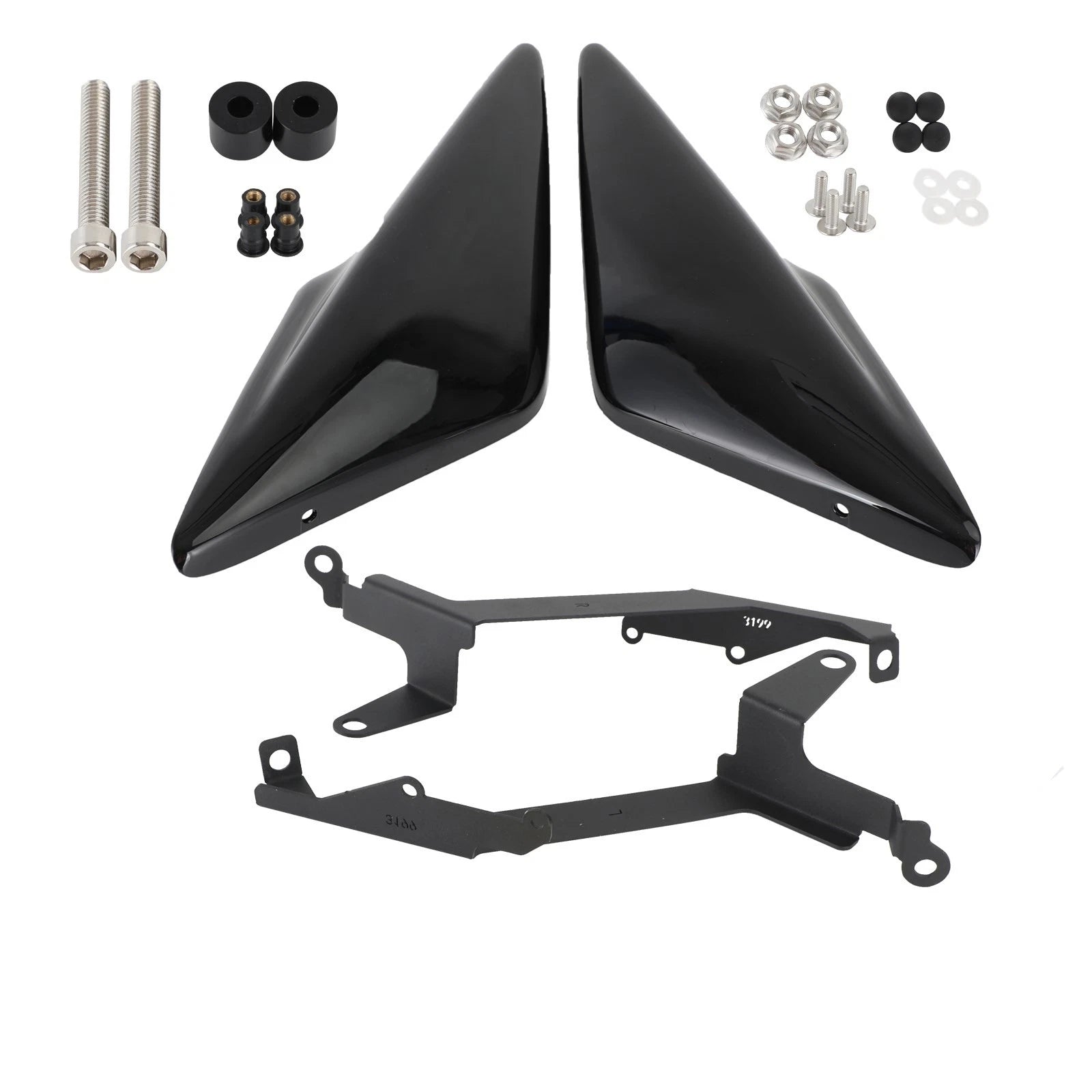 Driver Seat Frame Cover Fairing for Yamaha XSR 900 (2016–2021) Black/T9