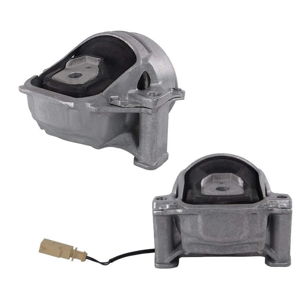 Set of 2 Engine Motor Bracket Mounts for Audi A4 A4 Quattro A5 (2009–2014)