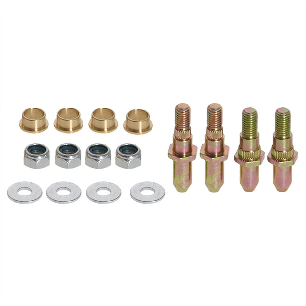 Set of 4 Door Hinge Pins Bushing Kit for Chevy Silverado GMC (1999-2007)