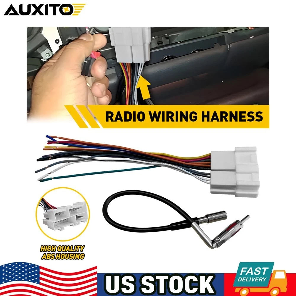 Radio Wire Harness & Antenna Adapter for Chevrolet Suburban 1500 (2000–2002)