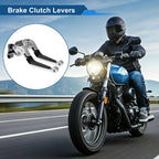 Adjustable Brake Clutch Lever for Honda CBR600RR (2003–2016) Silver Black