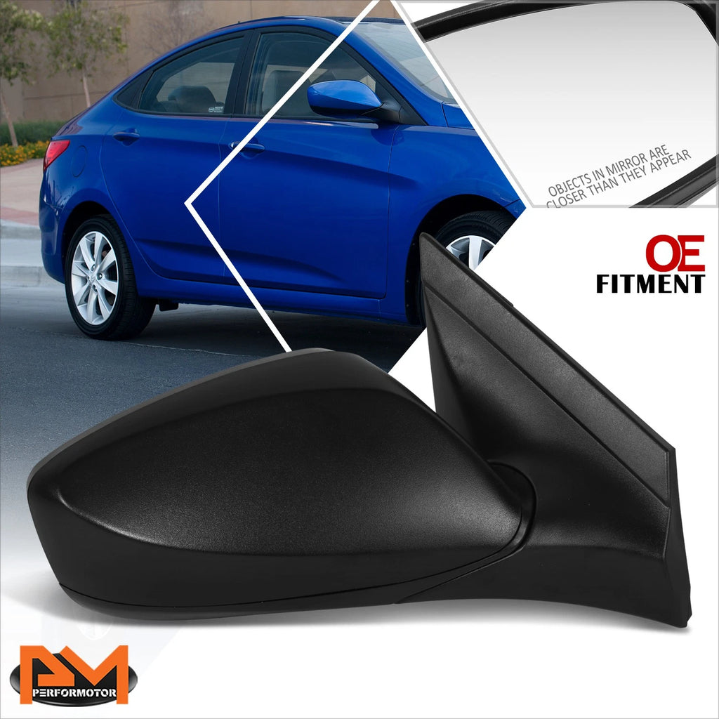 Power Adjust Heated Side Rear View Door Mirror Right for Hyundai Accent (2012–2017)