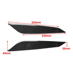 Carbon Fiber Gear Shift Side Panel Cover Trim for Audi A4 (2017-2020)