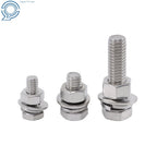 246PCS Stainless Steel Hex Head Nuts and Bolts Kit for Automotive