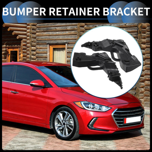 1 Pair Front Bumper Retainer Bracket No. 86513F2000 for Hyundai Elantra (2017–2018)