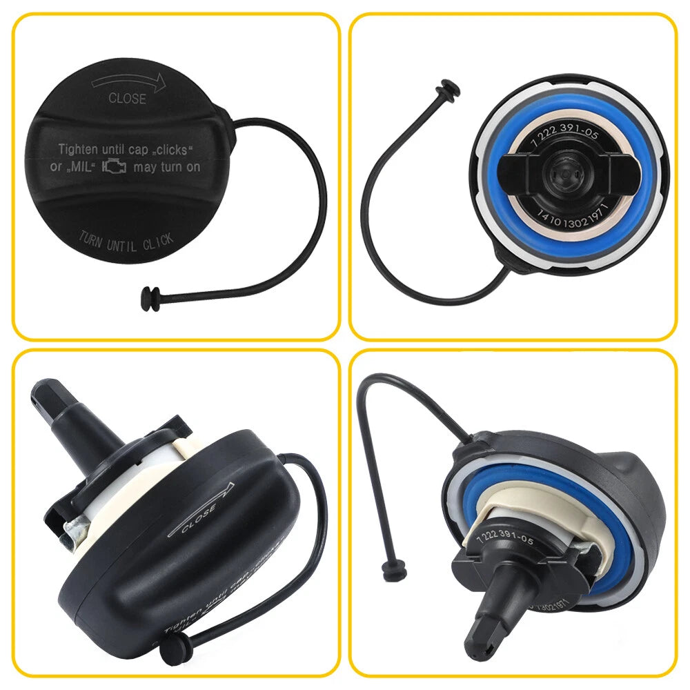 Fuel Tank Filler Gas Cap for BMW 320i 328i 330i 335i 530i 535i 640i 745i (2006–2019)