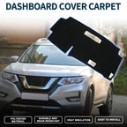 Dashboard Cover Mat for Nissan Serena C28 (2015–2024) Black Blue Set
