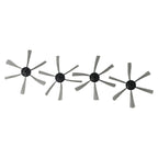 Set of 4 Side Brushes for Multilaser HO041
