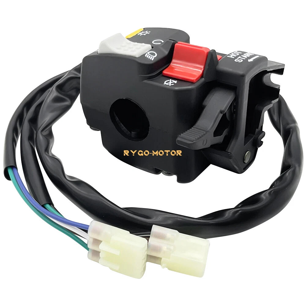 Left Handlebar Stop Switch Headlight for Honda TRX450R (2004–2007)