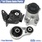 Set of 3 Engine Motor & Torque Strut Mounts for Mazda CX-9 (2010–2012)