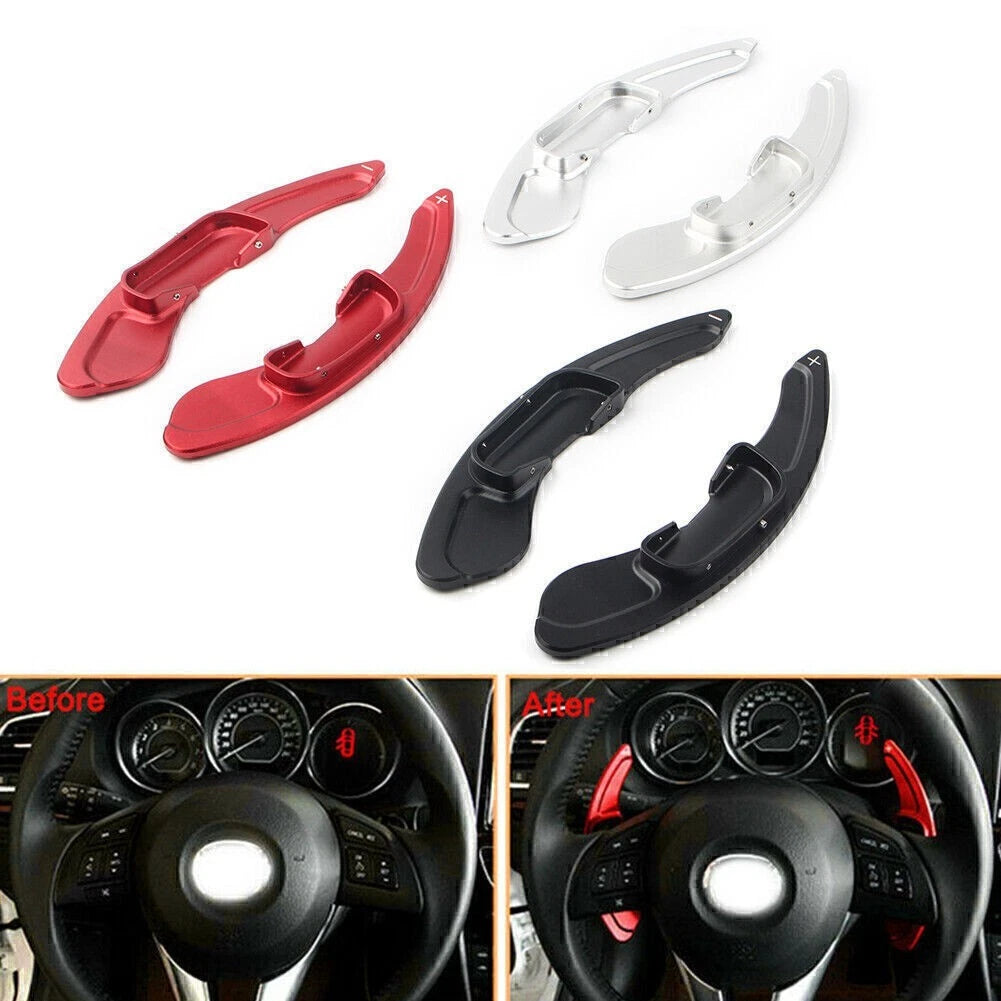 Steering Wheel Shift Paddle Extensions for Mazda 3 6 CX-4 Atenza Axela (2014–2023)