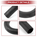 Radiator Hose for Honda Accord (2013–2017) No. 195025G0A50 Rubber Black