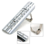 Chrome Exhaust Muffler Pipe Heat Shield Cover for Universal Motorcycle