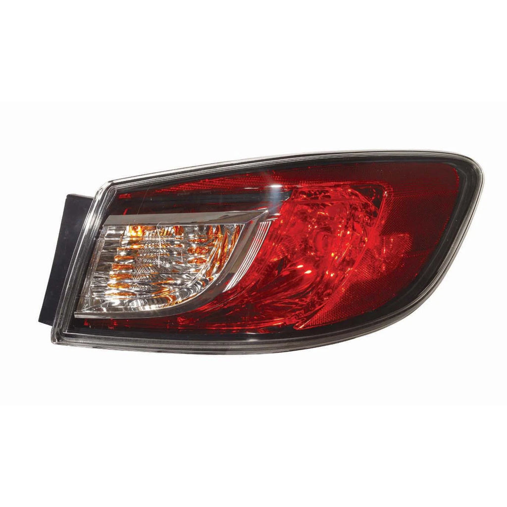 Replacement Passenger Side Outer Tail Light Assembly For 2010-2013 Mazda Mazda 3