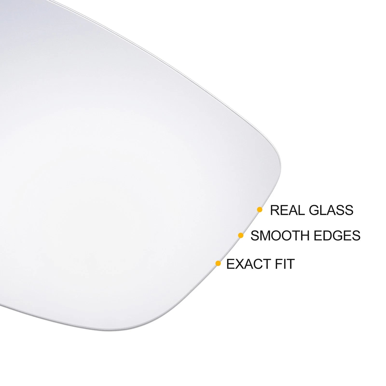 Heated Right Side Mirror Glass w/ Backing Plate for Mazda CX-5 CX-3 (2016–2020)