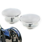 Chrome Aluminum Inner Fairing Mirror Plugs for Harley Street Glide Trike (2009-2023)