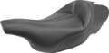 SADDLEMEN Dominator Solo Seat for Harley Davidson (w/o Backrest, Black)