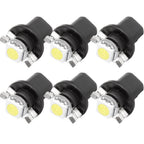 6PCS B8.5D 5050 SMD Dashboard Gauge Speedo Indicator Lights for Car