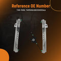 Front Left Electric Window Regulator for Ram C/V (2012–2015) 749508