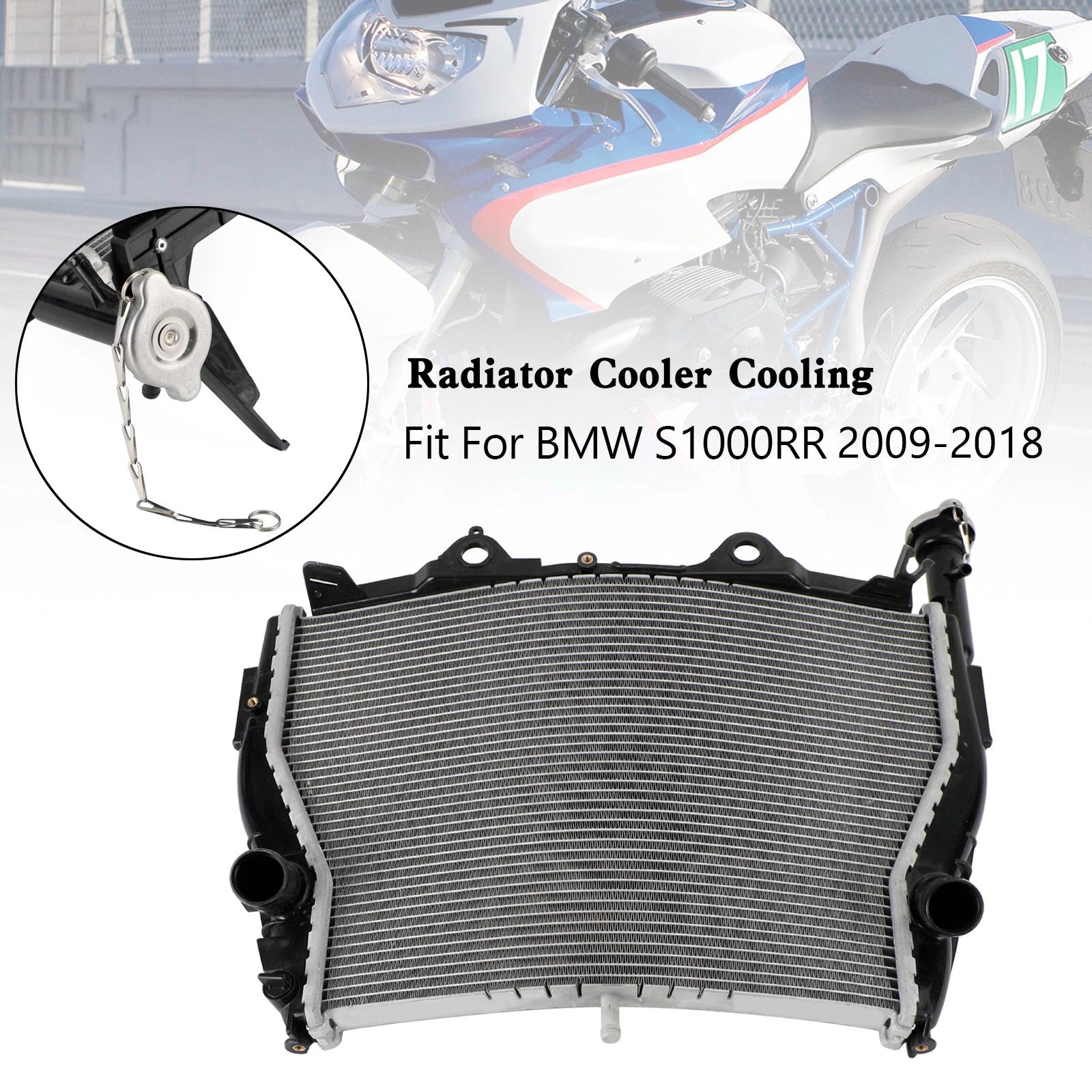 Engine Radiator Cooler for BMW S1000RR (2009–2018)