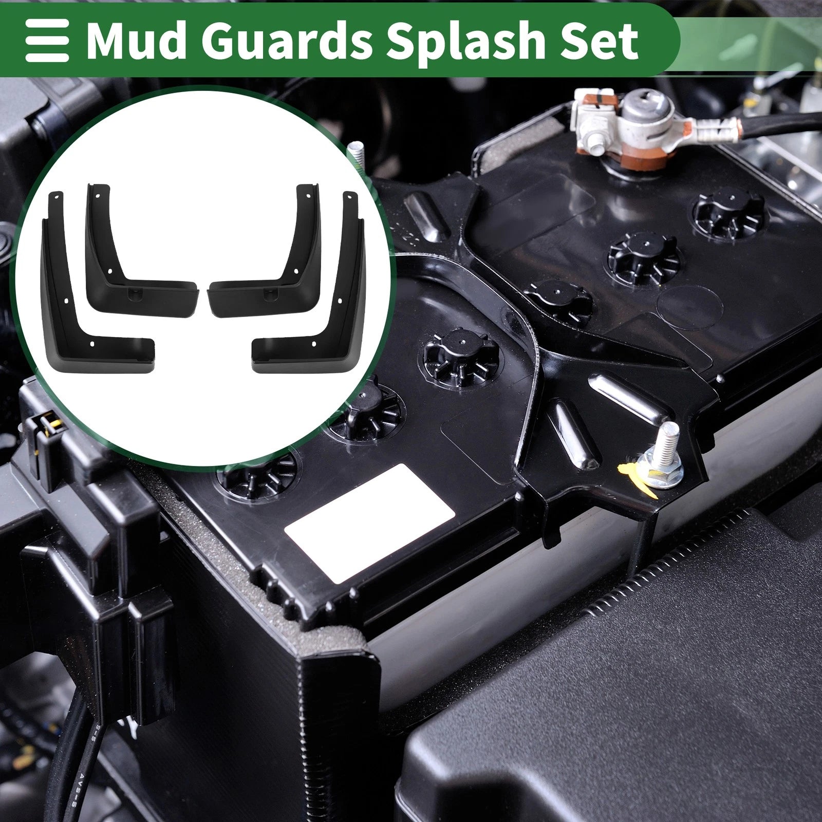 Mud Flaps Splash Guards for Hyundai IX35 (2018–2020) W/ Mount Accessories