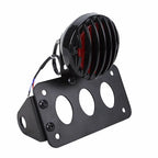 Side Mount License Plate Bracket with Brake Tail Light for KTM Yamaha