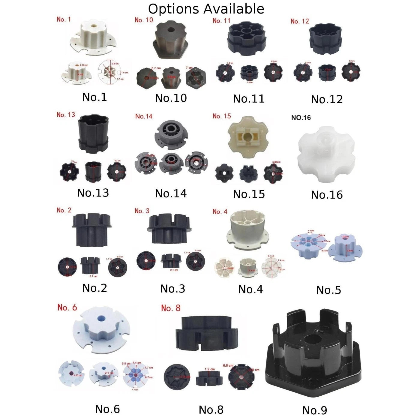Tire Adapter Connector Clip for Kids Electric Car (Universal Fit)