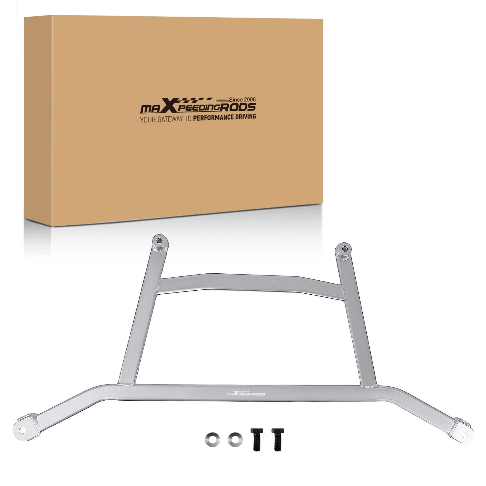 4-Point H-Brace Bar for Ford Mustang L4 2.3T & V8 5.0L (2015–2023)