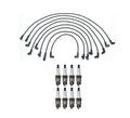Denso 8mm Wire Set & 8 U-Groove Spark Plugs Kit for GM V8 (4.4–5.7)