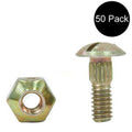 50X Grain Head Cutter Bar Knife Section Nuts and Bolts for John Deere
