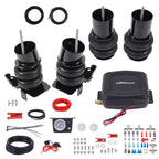 Front Rear 4pcs Air Ride Bags + Air Compressor For Chevy Impala Caprice B-Body