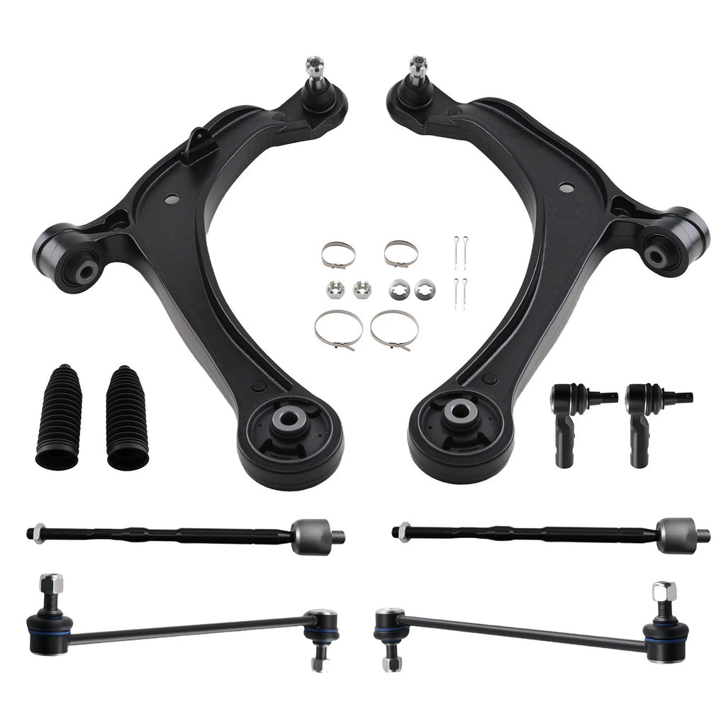 10x Front Lower Control Arms with Ball Joint for Honda Odyssey (2011-2017)