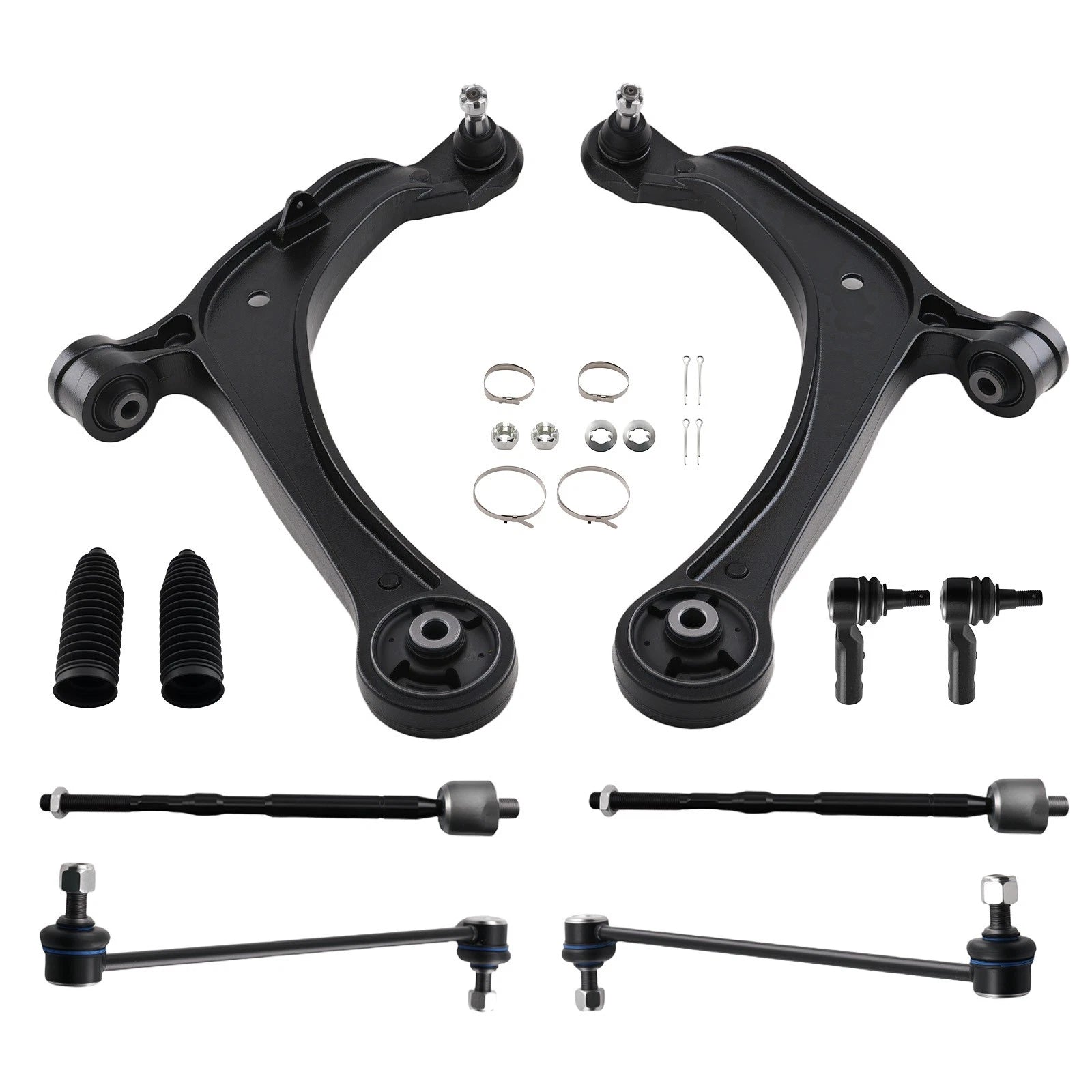 10x Front Lower Control Arms with Ball Joint for Honda Odyssey (2011-2017)