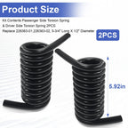Pair Torsion Liftgate Springs for Maxon GPT (226363-01, 226363-02)