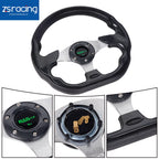 13" Black Steering Wheel for EZGO/Club Car/Yamaha Golf Cart