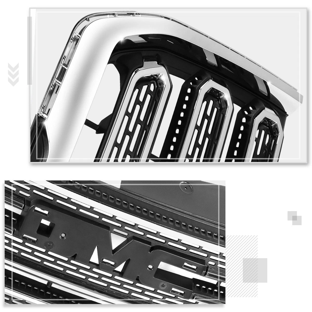 Passenger Side Chrome Headlight for Freightliner M2 106 112 (2003–2019)