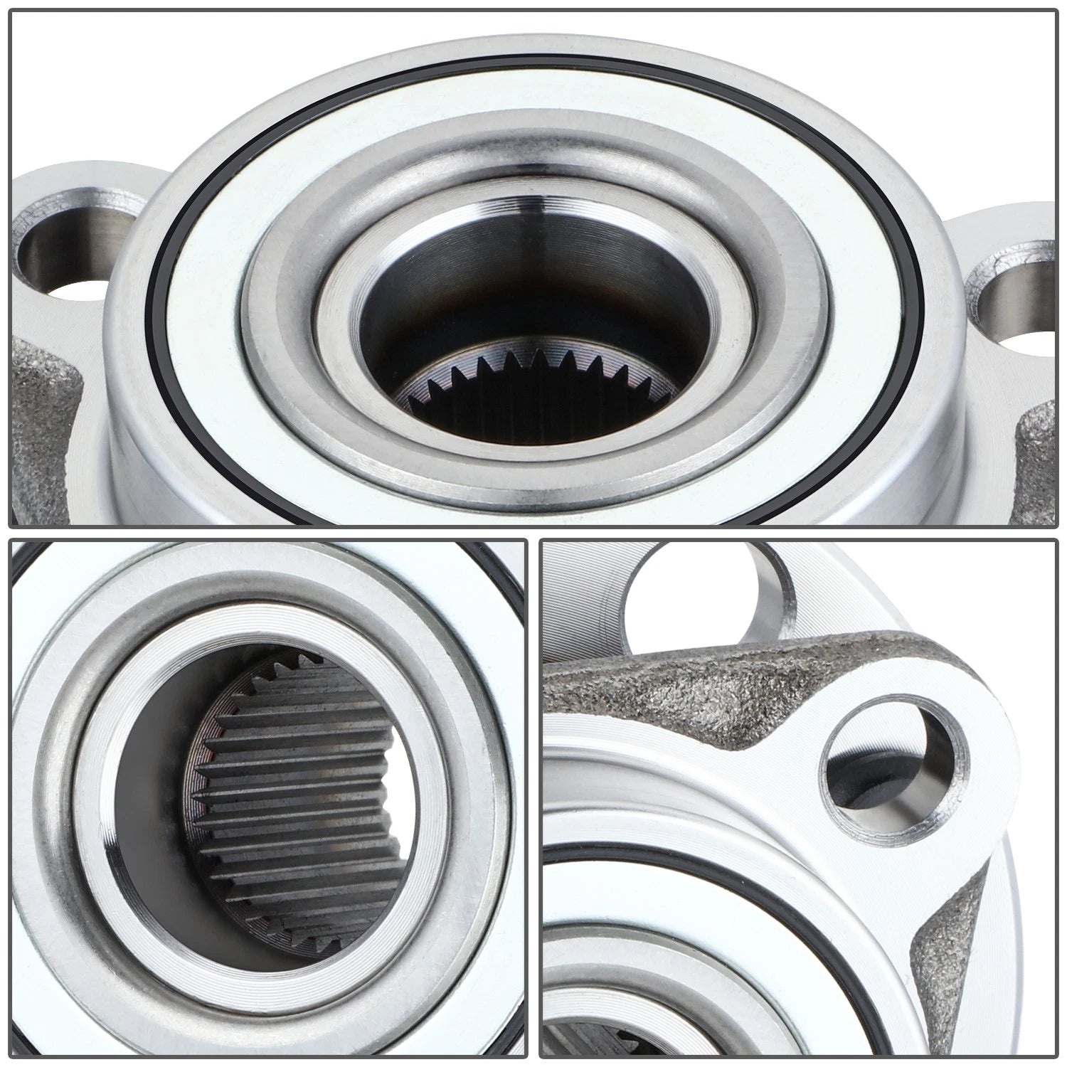 Set of 2 Wheel Bearings & Hubs for Buick Skyhawk, Chevrolet Cavalier, Calais, Grand Am (1984–2005)