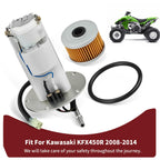 Fuel Pump Assembly w/Oil Filter for Kawasaki KFX450R (2008–2014) 49040-0020 49040-0831