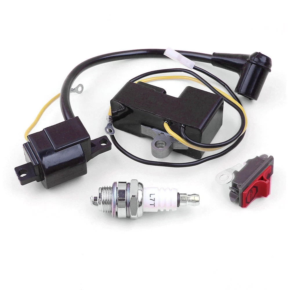 Ignition Coil Spark Plug Switch for Husqvarna 61 66 162 266 (Old Model)