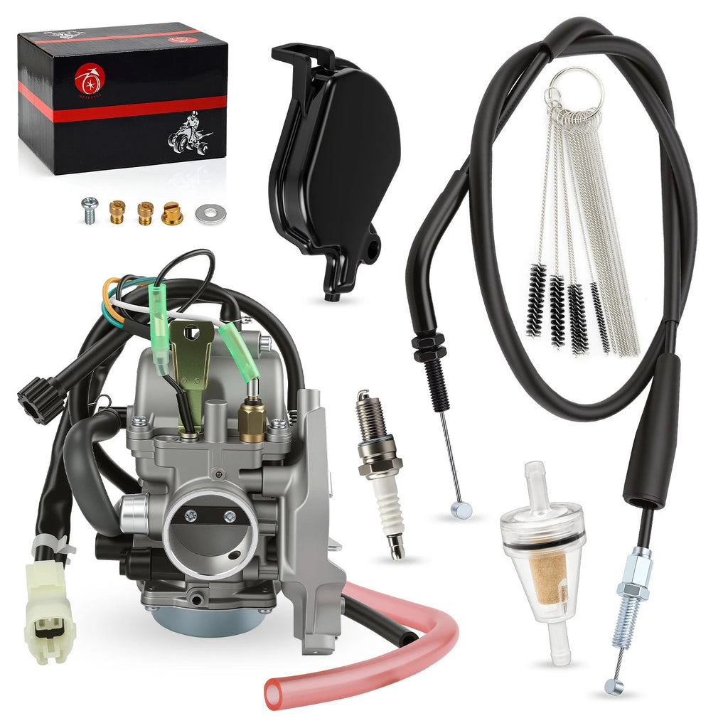 Throttle Cable & Air Filter Foam for Kawasaki Prairie 300 A/B (1999–2002)